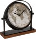 Atmosphera Zegarek retro na komodę Flavia, tarcza z mapą świata, wys. 20 cm 1