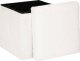 Atmosphera Pufa ze schowkiem Ezzio, materiał z efektem boucle, wys. 38 cm 1