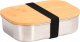 Kesper Pudełko śniadaniowe, lunchbox bambus, 18 x 12 cm, Kesper 1
