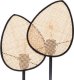 Atmosphera Lampa dekoracyjna OLME, rattanowa plecionka, wys. 44 cm 2