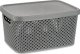 Kipit Koszyk plastikowy z pokrywką, organizer, 3,5 l 1