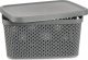 Kipit Koszyk plastikowy z pokrywką, organizer, 3,5 l 2