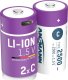 Ansmann ANSMANN 1313-0004 Li-Ion rechargeable batteries Baby C type 2500 (min. 2300 mAh) 2-pack box 9