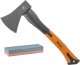 Bradas Siekiera FIBERGLASS 600g + osełka Kamiń do ostrzenia 1
