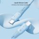 Kabel USB T-Phox USB-C - USB-C 1 m Czarny 2