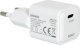 Ładowarka Deltaco USB-C mini sieninis įkroviklis DELTACO 1x USB-C, PD 20 W, baltas / USBC-AC150 5