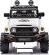 Toyota Toyota FJ Cruiser dla dzieci Biały + Pilot + Napęd 4x4 + Audio LED + EVA + Wolny Start 11