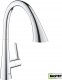 Bateria kuchenna Grohe Grohe bateria zlewozmywakowa Zedra, chrom 32294002 3