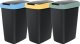 Kosz na śmieci Prosperplast 3x Kosz na śmieci 12l COMPACTA Zestaw do sortowania 2