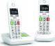 Telefon stacjonarny Gigaset GIGASET E290A Duo schwarz schnurlos analog DECT Grosstaste 2 Mobilteile Anrufbeantworter 2