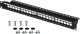 EFB EFB Verteilerfeld Patchpanel 48,26cm 19Zoll 1HE 24-Port schwarz ohne Keystone 2