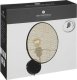 Atmosphera Kinkiet do salonu OLME, rattanowa plecionka, Ø 27 cm 3