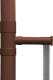 Bradas Zbieracz / łapacz wody deszczowej z zaworem - 90mm / BRĄZOWY IBCLZ1-090-BR Bradas 2