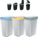 Kosz na śmieci Prosperplast 3x Kosz na śmieci 12l COMPACTA Zestaw do sortowania 1
