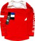 100% Koszulka juniorska 100% R-CORE Youth Jersey długi rękaw Red roz. M (NEW 2023) 1