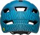 Bell Kask juniorski BELL SIDETRACK Rozmiar kasku: Uniwersalny(50-57 cm), Wybierz kolor: Wavy Checks Matte Blue 37