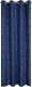 Eurofirany Zasłona na przelotkach z błyszczącym nadrukiem EVI 140X250 granatowa 1