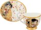 Carmani Filiżanka espresso Vanessa - G. Klimt, Pocałunek, białe tło (CARMANI) 3