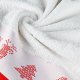 Eurofirany Ręcznik świąteczny z żakardową bordiurą NOEL 50X90 biały+czerwony x6 3