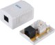 Adapter AV Equip Equip 235213 gniazdko RJ-45 Biały 1