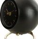 Eurofirany Nowoczesny zegar stołowy CLOCK 16X13X19 czarny 1