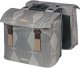 Basil Torba na bagażnik ELEGANCE DOUBLE PANNIER BAG MIK 40-49L, MIK System (ready to go) wodoodporna chateau taupe 1