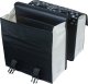 Basil Sakwa miejska podwójna BASIL URBAN LOAD DOUBLE PANNIER BAG 48-53L, Universal Bridge System, 100% wodoodporna, black reflective/black (NEW 2024) 5