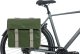 Basil Sakwa miejska podwójna BASIL URBAN LOAD DOUBLE PANNIER BAG 48-53L, Universal Bridge System, 100% wodoodporna, moss green/sand (NEW 2024) 6