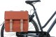 Basil Sakwa miejska podwójna BASIL URBAN LOAD DOUBLE PANNIER BAG 48-53L, Universal Bridge System, 100% wodoodporna, terra red/rose (NEW 2024) 6
