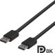 Kabel Deltaco DisplayPort - DisplayPort 3m czarny (R00110016) 1