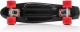 Deskorolka Meteor PLASTIKOWA black/red/silver 2