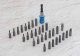 King Tony ZESTAW BITÓW 1/4" 32cz. Z UCHWYTEM 7702-25 +753-63, PŁASKIE 3 - 6mm, PH1-PH3, PZ1- PZ3, HEX 3 - 6mm, TORX T10 -T40 King Tony 1