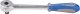 King Tony GRZECHOTKA 3/8" 72 ZĘBY 200mm UCHWYT GUMOWY King Tony 1