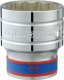 King Tony NASADKA KRÓTKA 1/2" 34mm x 45mm 12-kąt. Cr-v King Tony 1