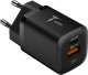 Ładowarka T-Phox ŁAD SIEC T-PHOX HANDY SERIES 33W T-PP08 USB/USB-C BLACK 1