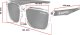 OPC Okulary OPC LIFESTYLE CALIFORNIA REVO Wybierz kolor: Black Pink 5