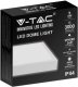 Lampa sufitowa V-TAC Plafon V-TAC 30W LED Kwadrat IP44 42x42cm Biały VT-8630W-SQ 3000K 3000lm 1
