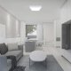Lampa sufitowa V-TAC Plafon V-TAC 30W LED Kwadrat IP44 42x42cm Biały VT-8630W-SQ 3000K 3000lm 3