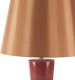 Eurofirany Lampa dekoracyjna stołowa ELDA 35X35X75 ceglasta 2