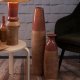 Eurofirany Lampa dekoracyjna stołowa ELDA 35X35X75 ceglasta 5