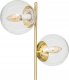 Atmosphera Lampa stołowa złote kule COL, wys. 48 cm 2