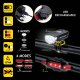 Dunlop ZESTAW LAMP ROWEROWYCH LED PRZÓD I TYŁ DUNLOP ŁADOWANIE USB 4