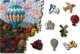 WOODEN CITY Drewniane Puzzle z figurkami - Zamek Neuschwanstein, 750 elementów 4
