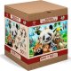 WOODEN CITY Drewniane Puzzle z figurkami - Witaj w dżungli, 505 elementów 3