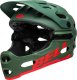 Bell Kask full face BELL SUPER 3R Rozmiar kasku: S(52-56cm), Wybierz kolor: Matte Dark Green Infrared 33