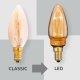 V-TAC V-TAC Żarówka LED 2W EDISON RETRO E14 Bursztynowa 2