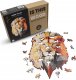 WOOD YOU DO Puzzle drewniane Silny Lew | Strong Lion | 140 elementów | L 1