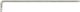 King Tony KLUCZ TYPU "L" EXTRA DŁUGI SPLINE M10 x 234mm King Tony 1