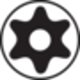 Bahco Zestaw kluczy trzpieniowych TORX z otworem centrującym 7 sztuk - TR10, TR15, TR20, TR25, TR27, TR30, TR40 BAHCO 5