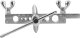 Bahco Rozdzielacz do rur 45 , 5/8", 3/16", 1/4", 5/16", 3/8", 7/16", 1/2", 3/4" BAHCO 1